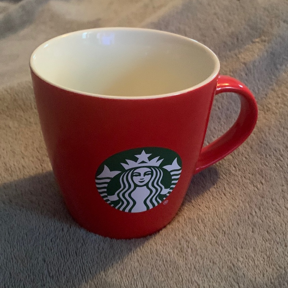 Starbucks Red Mug, Brand New